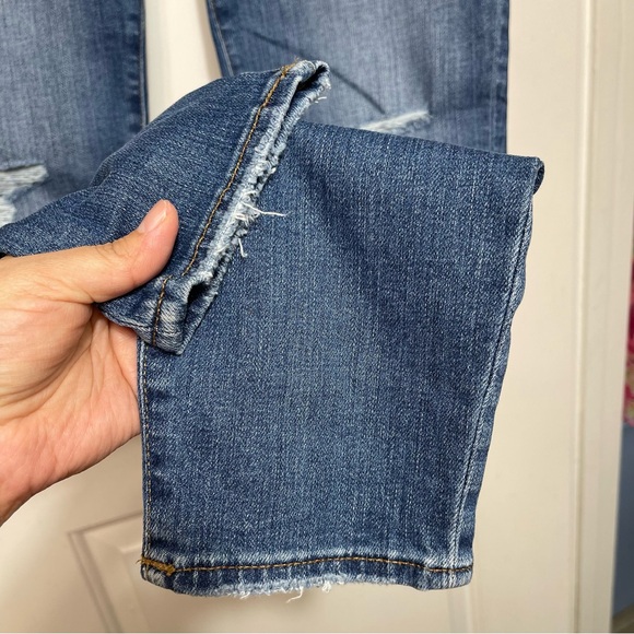 New MADEWELL 9" High Rise Skinny Jeans In Wilcrest Wash Size 32 - Picture 11 of 16